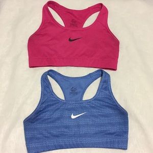 2 Nike sports bras